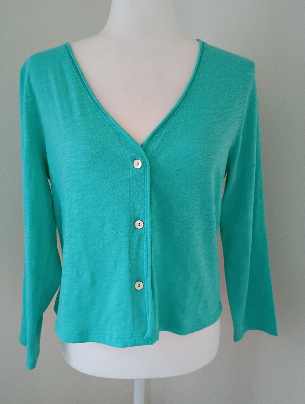 Habitat Cotton Slub Easy Cardigan NWT Size XS
